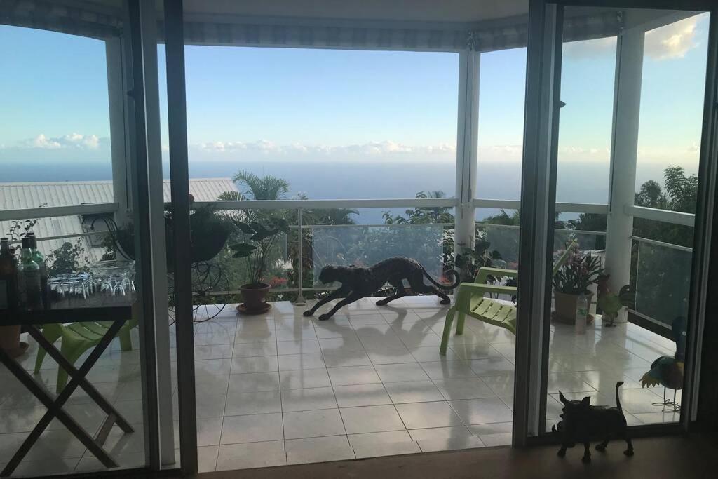 St Leu -Villa D'Artiste, Superbe Vue Mer, Piscine Chauffee サン・ル エクステリア 写真